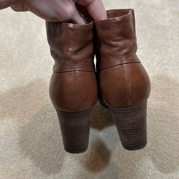 Cole Haan Nike Air Heeled Brown Ankle Vintage Cassidy Booties Women Size 9.5B - Picture 5 of 11
